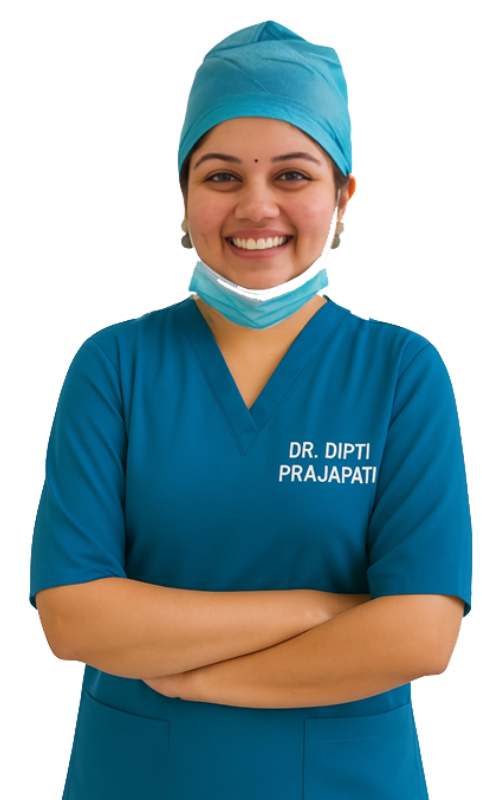 Dr Dipti Prajapati female piles doctor